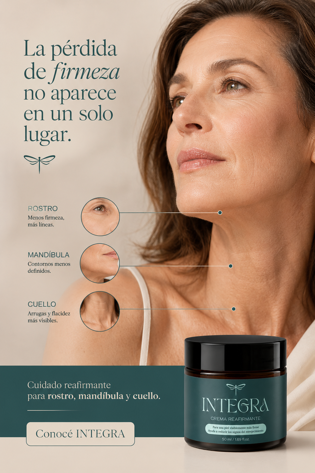 Crema Lifting 3D | Crema reafirmante facial